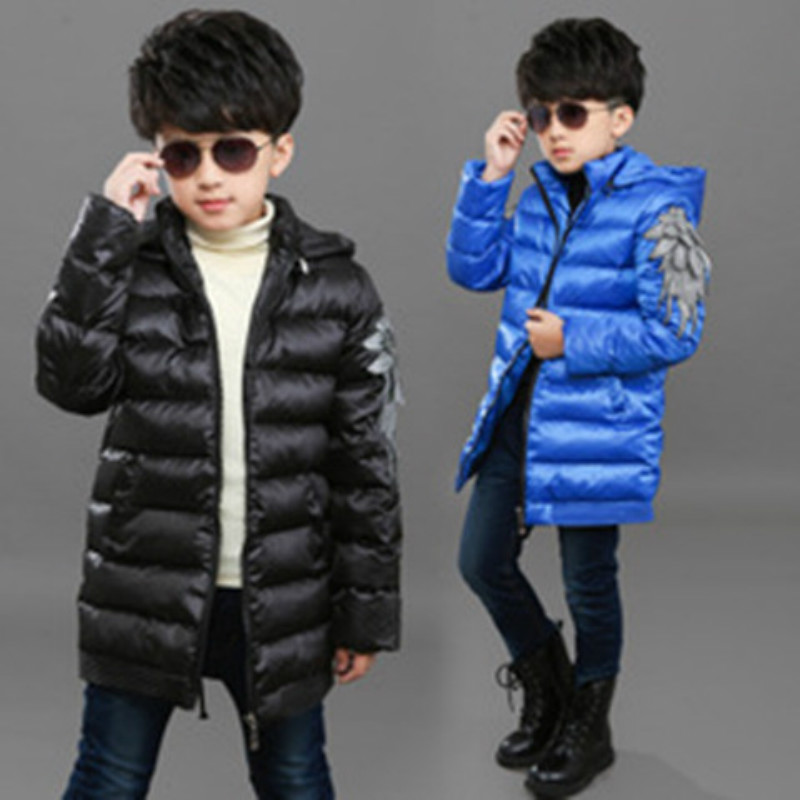 男童棉衣中长款童装冬装2015新款韩版羽绒棉服儿童棉袄加厚外套潮