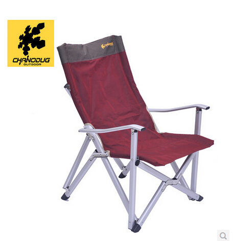 夏诺多吉加粗大号扶手椅 户外折叠椅 便携钓鱼椅沙滩椅 折叠椅子