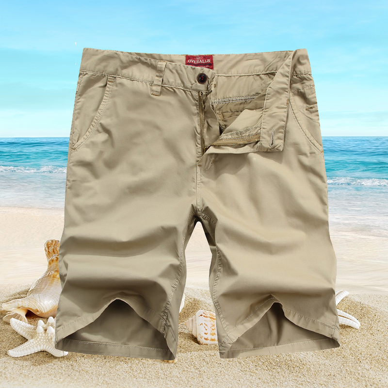 2015夏季新款纯棉宽松多口袋沙滩工装短裤韩版潮男士五分休闲短裤