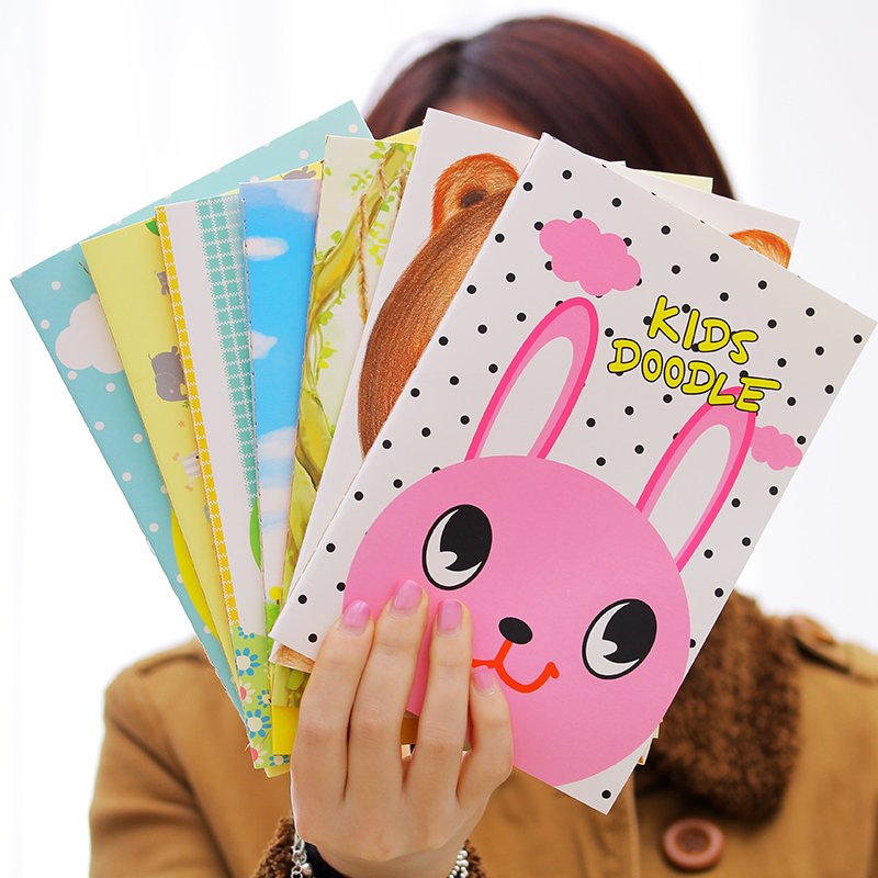 笔记本文具本子日记本创意记事本软面抄卡通可爱韩国批发学生用品
