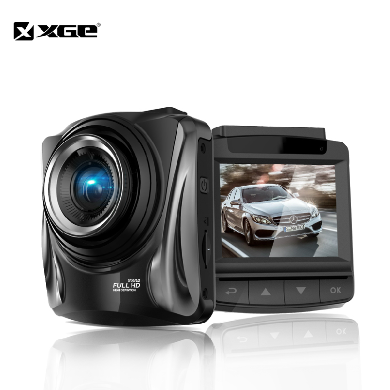 XGE 正品迷你行车记录仪1080P 高清夜视广角 停车监控 可接电子狗