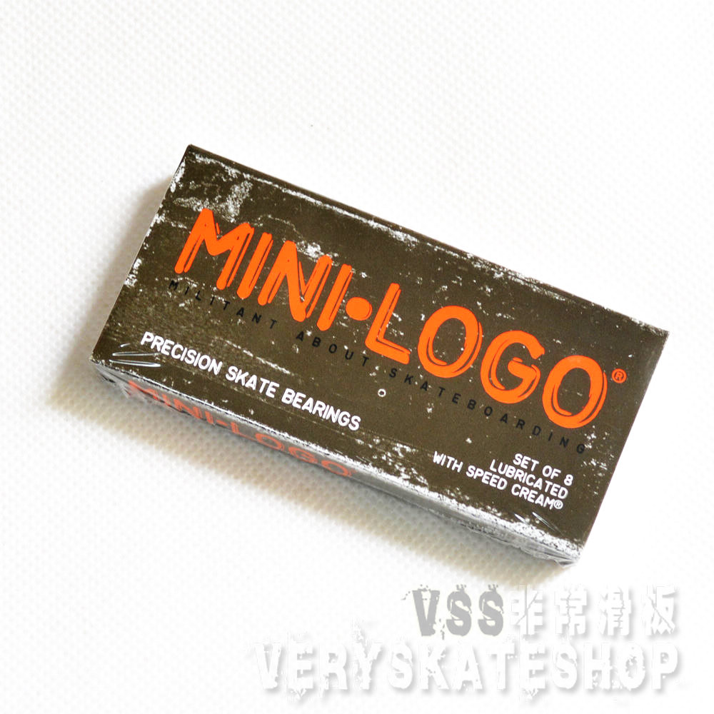 【非常滑板】minilogo滑板专用轴承 轮滑适用 无ABEC标志