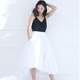 设计师品牌SYU HAN 可两穿气场十足纯棉造型感松紧蓬蓬蝴蝶结长裙