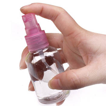按压式美容香水小喷壶爽肤水透明喷雾瓶便携补水喷瓶印花