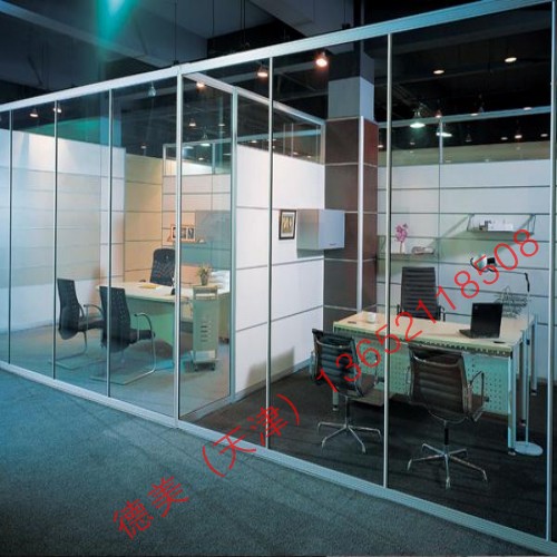 天津 不锈钢隔断 玻璃隔断 办公室隔墙 高隔间 隔断墙 玻璃门窗厂
