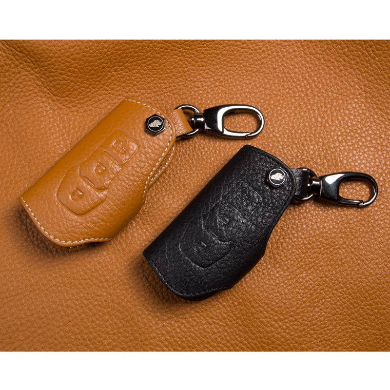 新蒙迪欧钥匙包真皮14款福特专用真皮折叠款改装专用锁匙套