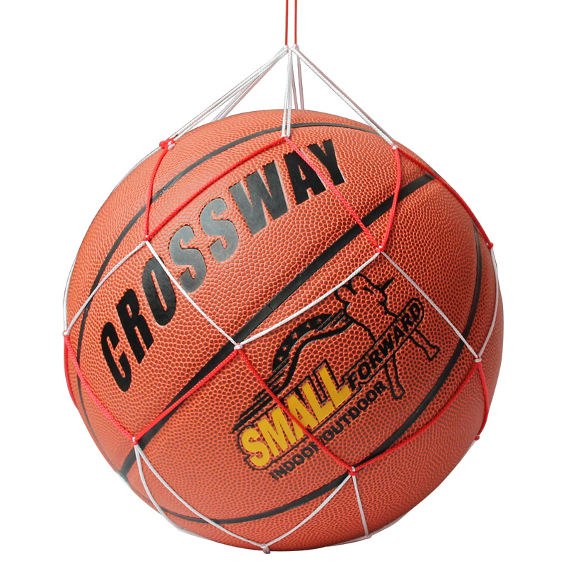 便携式简易尼龙网兜足球排球篮球通用网袋网子单个装球兜球网