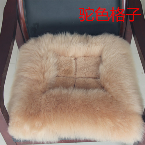 2015格子款老板椅 餐椅垫客厅专用羊毛垫多色飘窗阳台垫包邮