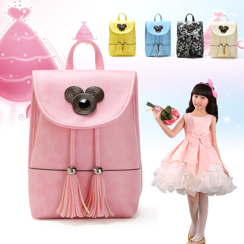 六一礼物2015新款日韩学生背包粉色女孩公主双肩包时尚出游旅行包