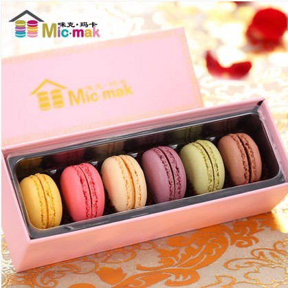 【2盒专用】micmak下午茶法国进口料生日法式马卡龙甜点6枚马卡龙