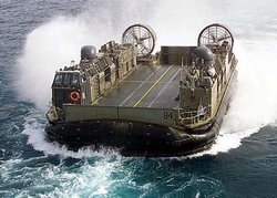 中国海军汽垫船模型