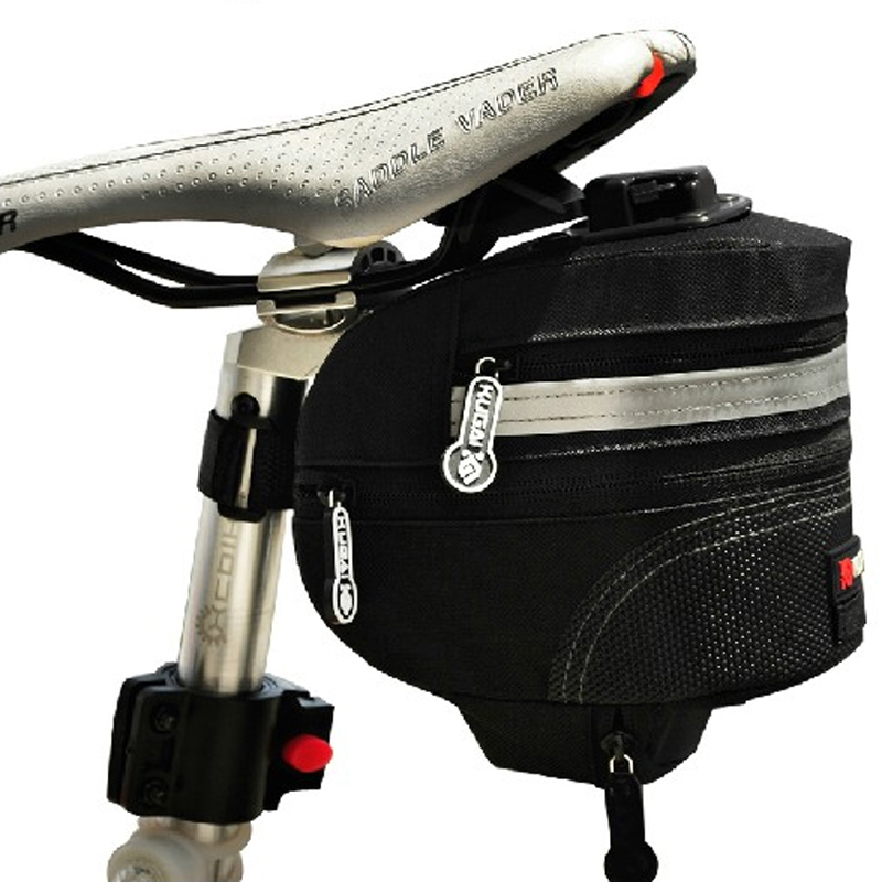 山地自行车尾包 骑行装备用品 公路单车坐垫包 鞍座包 圆形后座包