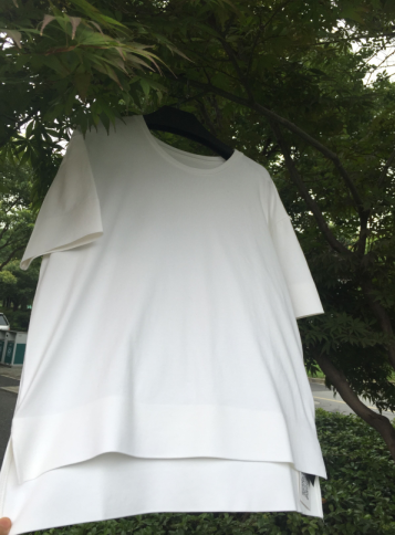 vcruan2015夏季新品 Va1entino百搭白色t恤上衣女 B52060