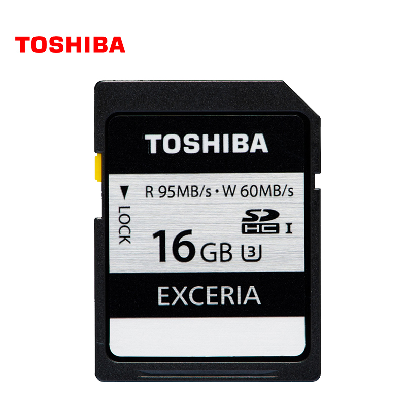 东芝SD卡16G相机内存卡Class10SDXC 数码单反存储卡95/60M