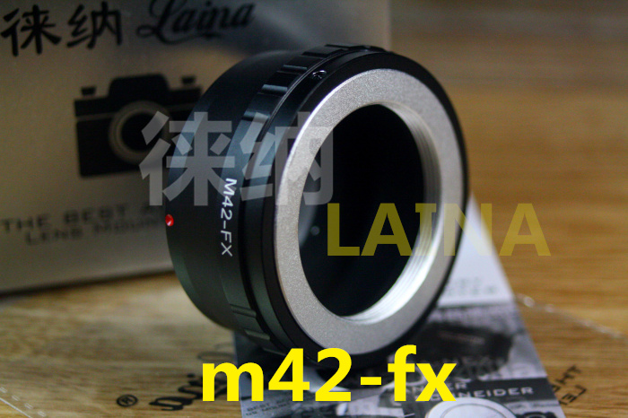 徕纳：太苦马专用螺口M42镜头转富士FUJI FX微单转接环