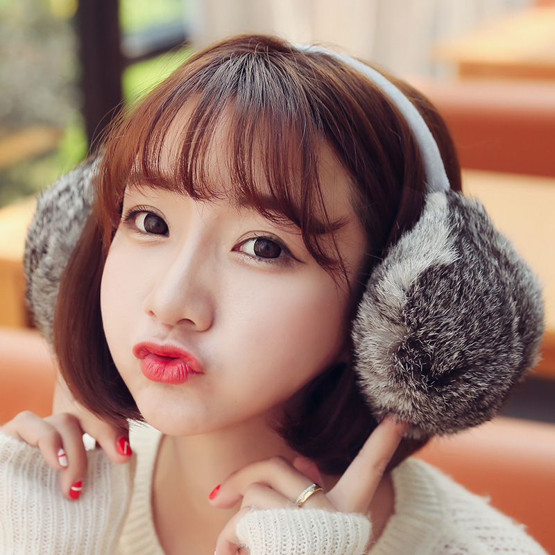 耳罩冬季保暖韩版可爱耳包耳暖女獭兔毛百搭时尚学生护耳套保暖冬
