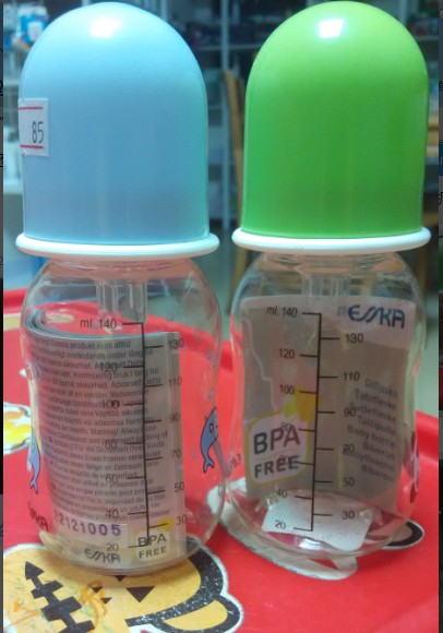 瑞典婴儿奶瓶硅胶奶嘴 140ml 不含BPA