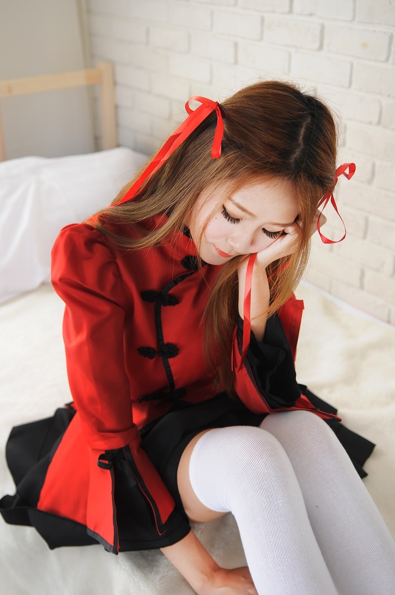 Cosplay中国风舞姬公主裙女仆装lolita和风振袖和服动漫服装包邮