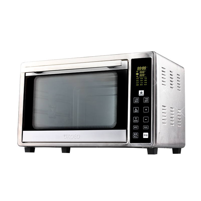 UKOEO HBD-3801 智能电子烤箱 多功能家用烘焙电烤箱 精准控温38L