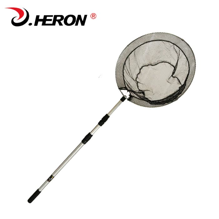 heron 1.7米铝合金抄网可定位 钓鱼抄网垂钓鱼网渔具特价