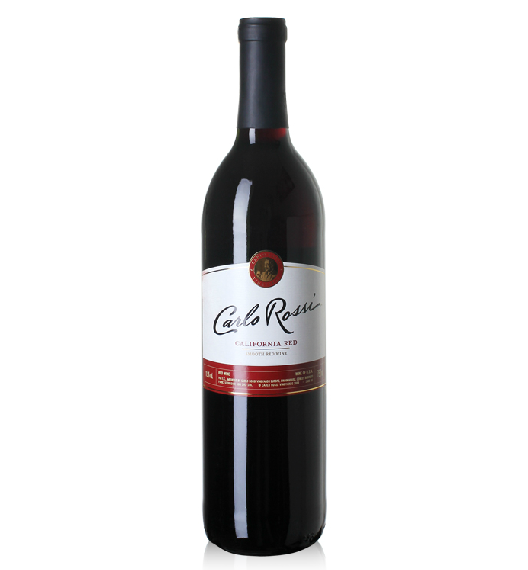 carlo rossi美国加州乐事柔顺红美国进口原瓶进口  葡萄酒
