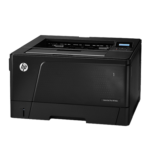 惠普HP LaserJet Pro M706n A3网络黑白激光打印机可加双面器