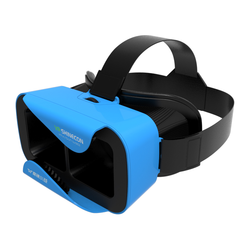 vr眼镜3d虚拟现实眼镜6ios游戏视频头盔一体机vr片源box2代头戴式