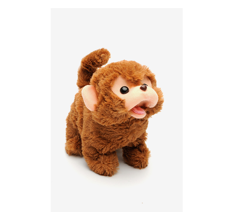包邮日本IWAYA 淘气小猴 电动猴子 会走会叫电动毛绒玩具公仔礼物