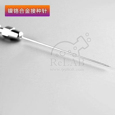 ASONE镍铬合金接种针 针型 针长80mm采样针 进口亚速旺细胞接种针