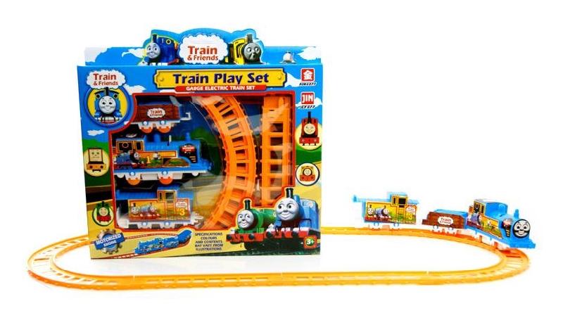 托马斯轨道套装儿童节生日礼物托马斯小火车仿真电动轨道玩具