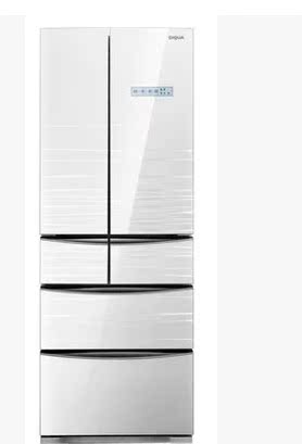 DIQUA/帝度 BCD-372WMGB风冷无霜玻璃面板独立制冰多门冰箱