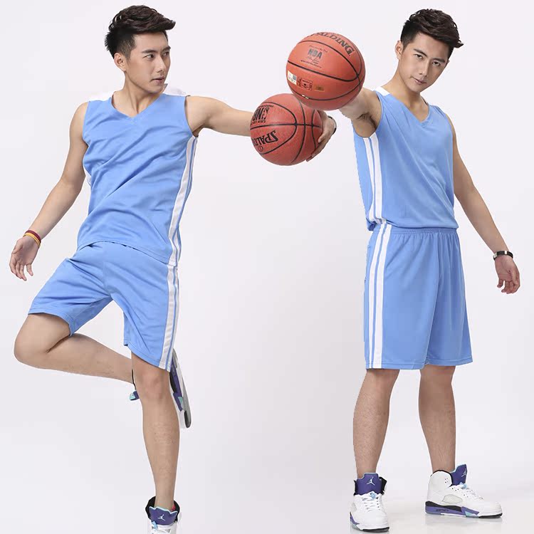 新款篮球服套装男女情侣款篮球衣定制班服队服吸汗透气可自由定制