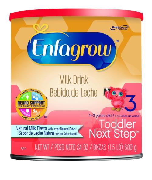 美国进口美版3段三段美赞臣enfagrow金樽婴儿宝宝奶粉680g原味