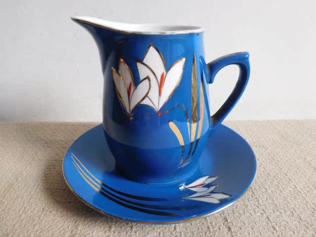 七八十年代生活用品 老茶杯 咖啡杯 牛奶杯 凉水杯 碟子 瓷水杯