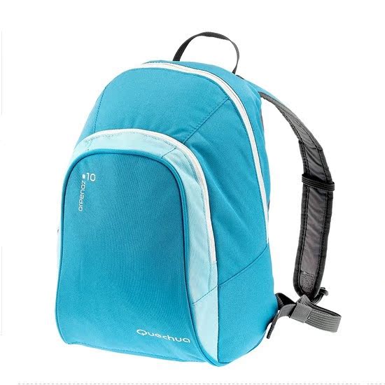 迪卡侬双肩背包休闲运动户外背包学生书包旅行小包男女通用5L