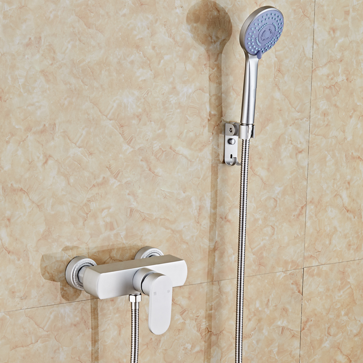 浴室洗澡神器太空铝简易花洒套装热水器淋浴龙头增压淋雨手持喷头
