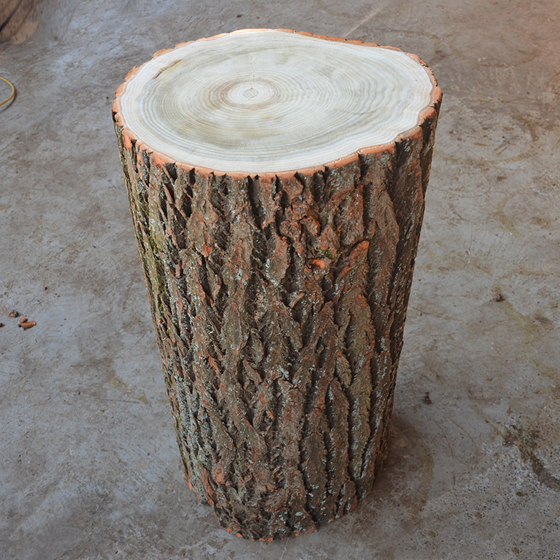 根雕凳子树根花架底座茶几凳实木墩子原木树桩木桩木头凳坐墩树墩