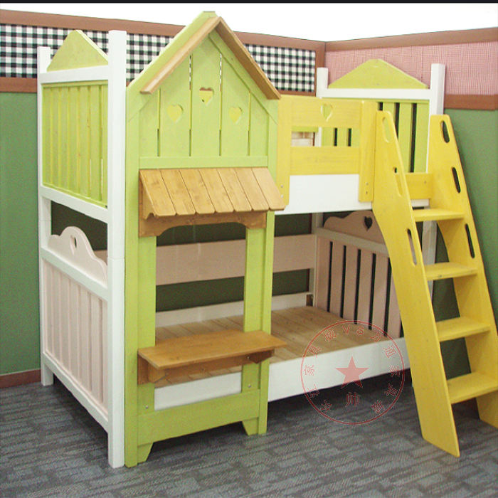 包邮儿童床 实木床 儿童实木 童床 实木上下床 双从床实木 烤漆床
