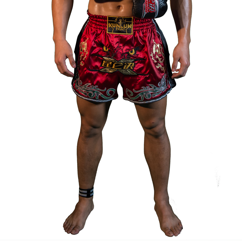 昆仑决专业健身速干运动短裤MMA泰拳搏击拳击极限格斗散打裤男士