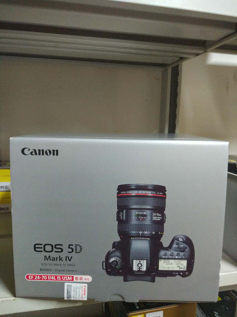 Canon/佳能 EOS 5D Mark IV套机EF 24-70mm f/4L IS USM