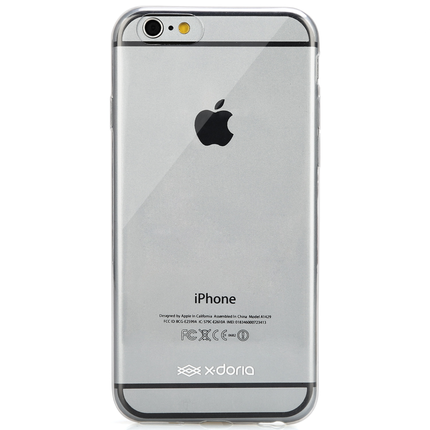 x-doria 苹果iPhone6/6s Plus手机壳超薄透明 苹果6plus手机套软