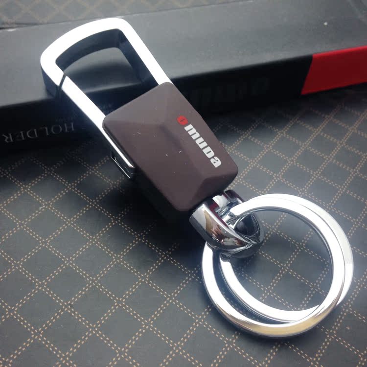 新款包邮欧美达钥匙扣3712男士腰挂式汽车钥匙链钥匙圈创意礼品