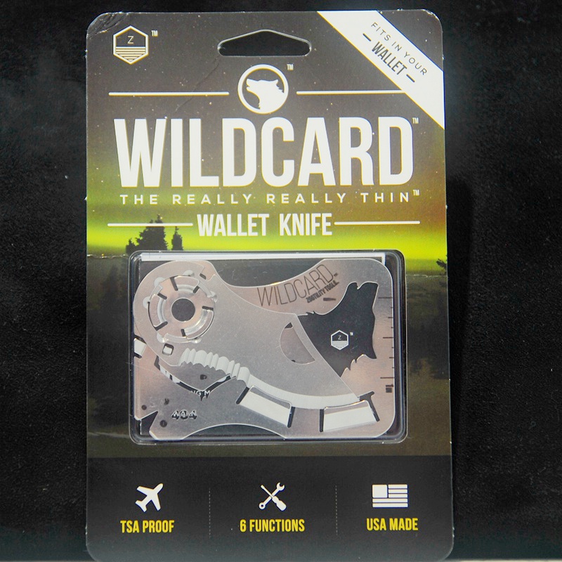 Wildcard户外野外通用多功能工具钱包信用卡式多用工具美国正品