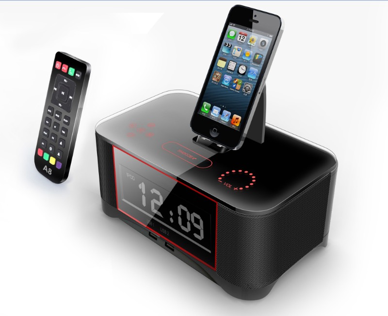 新款iPhone5S，ipad三星直插接口充电底座音响又USB接口充电音响