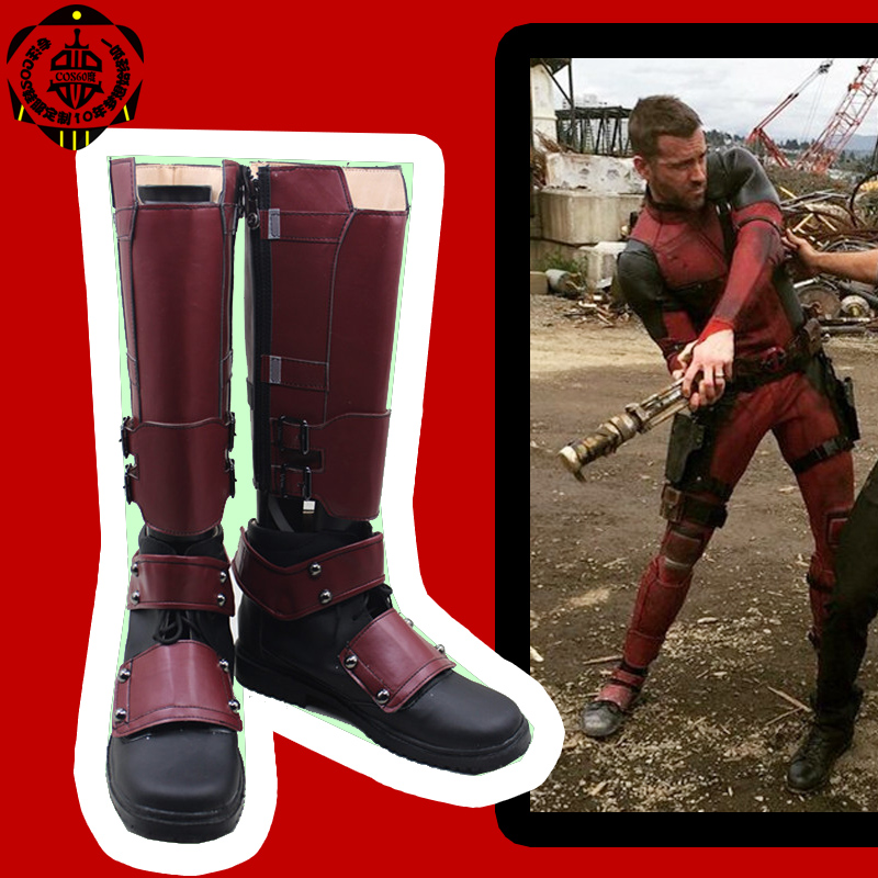 死侍（Deadpool）韦德·威尔逊（Wade Wilson）X武器COS鞋子