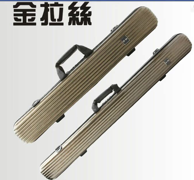 竿包 台湾东区 精品竿包 PC硬壳 直身单层 金拉丝