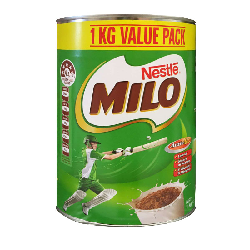 澳洲包税直邮雀巢美禄Nestle Milo 巧克力高能营养粉1000g麦乳精