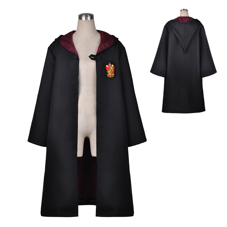 哈利波特服装拉文克劳格兰芬多学院披风魔法袍cos服装万圣节服装
