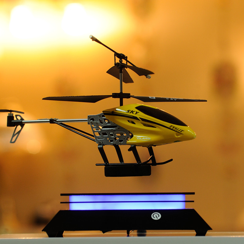 磁悬浮家居饰品LED灯摆件 广告展示架台 新奇diy玩具创意礼品物