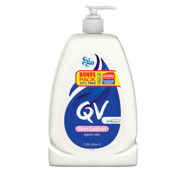 澳洲包税直邮EGO QV防敏感滋润保湿修护身体乳液1.25L装包邮